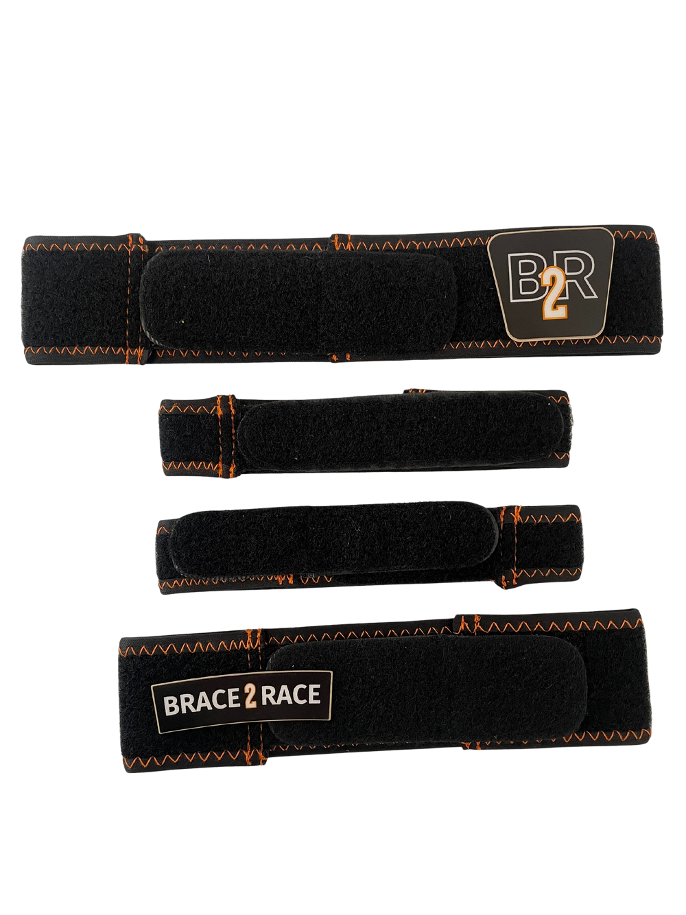 Set of 4 straps for one knee brace